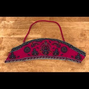 Victoria Secret Floral Swim Suit Top Size Small